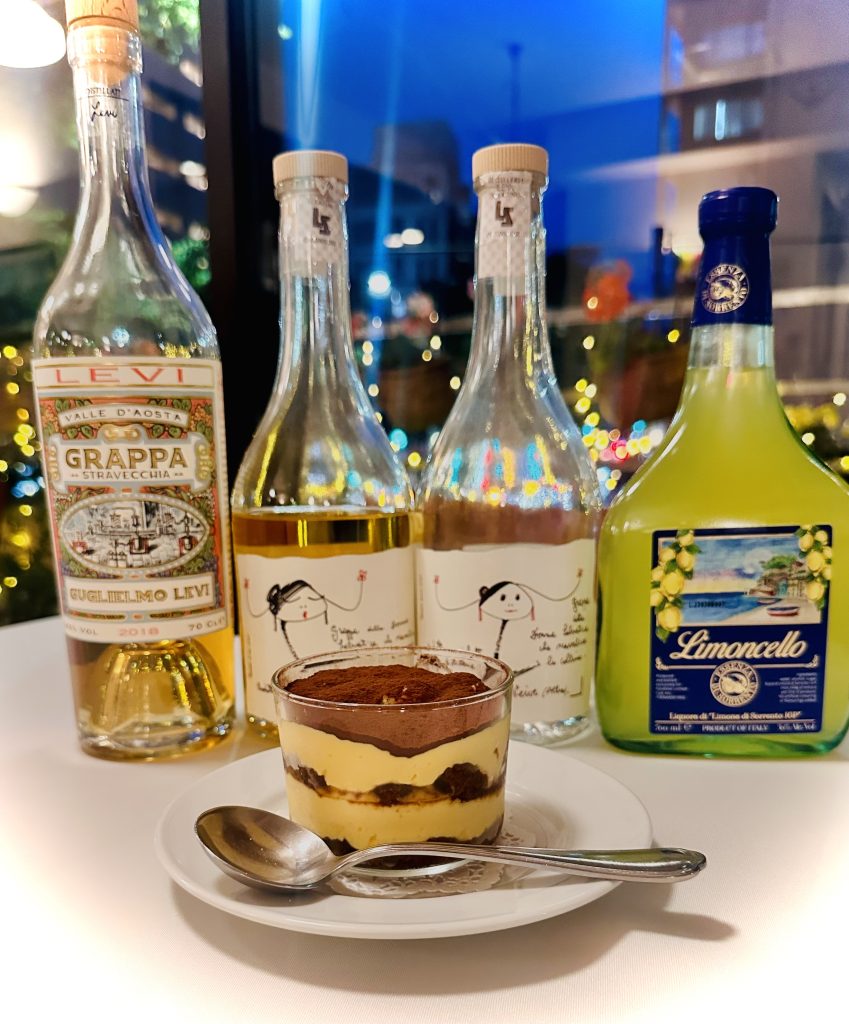 ティラミスとグラッパ